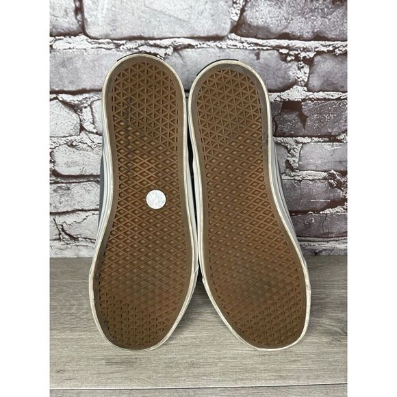 New Republic Grey Canvas Fabric Slip On Cork Sole Shoes Men’s Sz 11.5M US/44.5EU - Picture 13 of 16
